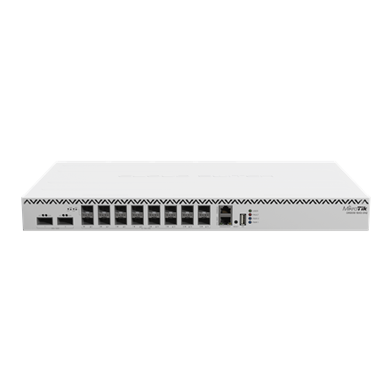 MikroTik MikroTik | Cloud Router Switch with RouterOS L5 license | 518-16XS-2XQ-RM | Rackmountable | SFP ports quantity 16x of 25G SFP28 ports; 2x of 25G SFP28 ports | Power supply type Internal CRS518-16XS-2XQ-RM