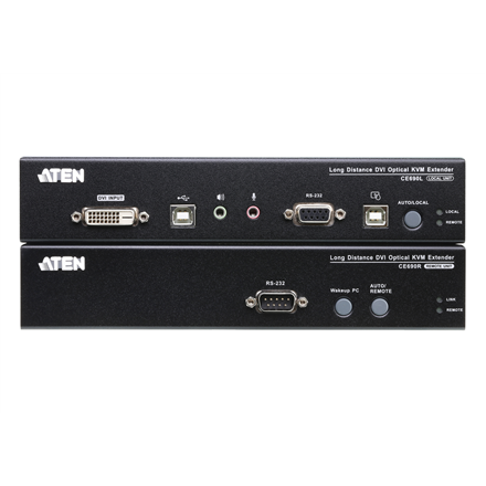 Aten Aten USB DVI Optical KVM Extender | CE690 | 1920 x 1200 at 20km CE690-AT-G