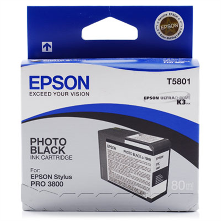 Epson Epson ink cartridge photo black for Stylus PRO 3800, 80ml | Epson C13T580100