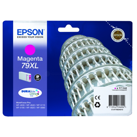 Epson Epson 79XL | C13T79034010 | Inkjet cartridge | Magenta C13T79034010