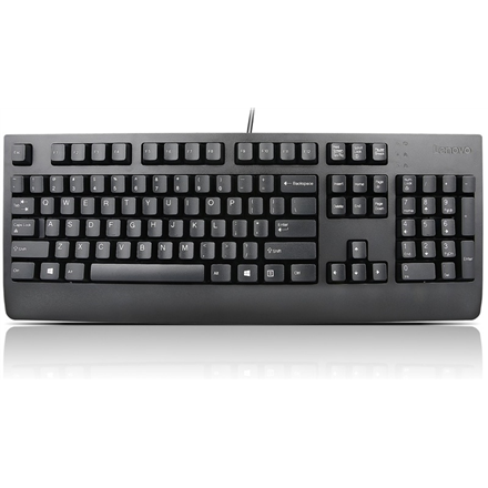 Lenovo Lenovo | Essential | Preferred Pro II USB Keyboard - US English with Euro symbol | Standard | Wired | US | Black | Numeric keypad 4X30M86918