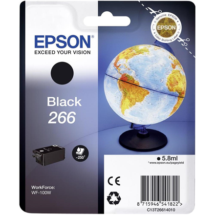 Epson Epson 266 BK Ink Cartridge | Ink | Black C13T26614010