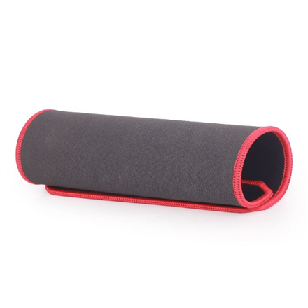 Gembird Gembird | MP-GAMEPRO-L Gaming mouse pad PRO, Large | Mouse pad | 400 x 450 x 3 mm | Black/Red MP-GAMEPRO-L