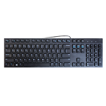 Dell Dell | KB216 | Black | Multimedia | Wired | US | Black | Lithuanian | Numeric keypad 580-ADHY_LT