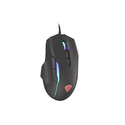 Genesis GENESIS Xenon 220 Gaming Mouse, 500 - 6400DPI, Wired, Black | Genesis NMG-1572