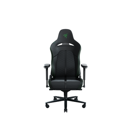 Razer Razer Enki Gaming Chair with Enchanced Customization, Black/Green | Razer Ergonomic Gaming Chair Enki EPU Synthetic Leather; Steel; Aluminium | Black/Green RZ38-03720100-R3G1