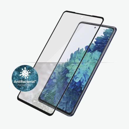 PanzerGlass PanzerGlass | Samsng | Galaxy S21 FE CF | Hybrid glass | Black | Antibacterial; Works with in-screen fingerprint reader; Full frame coverage; Rounded edges | Screen Protector 7275