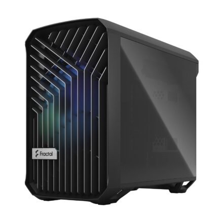 Fractal Design Fractal Design | Torrent Nano RGB TG Light Tint | Side window | Black | ATX FD-C-TOR1N-02