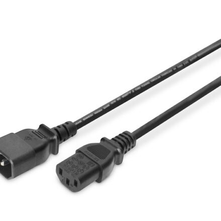 Digitus Digitus | Power Cord extension cable C13 - C14, | AK-440201-018-S | Black AK-440201-018-S