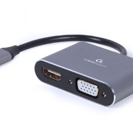 Cablexpert Cablexpert | USB Type-C to HDMI and VGA display adapter | A-USB3C-HDMIVGA-01 | USB Type-C A-USB3C-HDMIVGA-01
