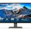 Philips Philips | P Line | 439P1/00 | 43 " | VA | 4K UHD | 16:9 | 60 Hz | 4 ms | 3840 x 2160 | 400 cd/m² | Headphone output | HDMI ports quantity 3 | Warranty 36 month(s) 439P1/00