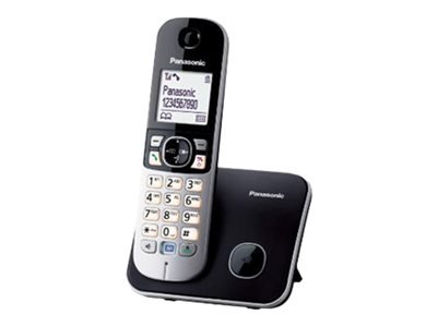 Panasonic Panasonic | Cordless | KX-TG6811FXB | Built-in display | Caller ID | Black | Conference call | Phonebook capacity 120 entries | Speakerphone | Wireless connection KX-TG6811FXB