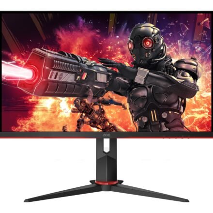 AOC AOC | Monitor | 24G2ZE/BK | 23.8 " | IPS | FHD | 16:9 | 240 Hz | 1 ms | 1920 x 1080 | 350 cd/m² | Headphone out (3.5mm) | HDMI ports quantity 2 | Black | Warranty 36 month(s) 24G2ZE/BK