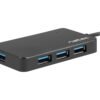 Natec Natec | 4 Port Hub With USB 3.0 | Moth NHU-1342 | Black | 0.15 m NHU-1342