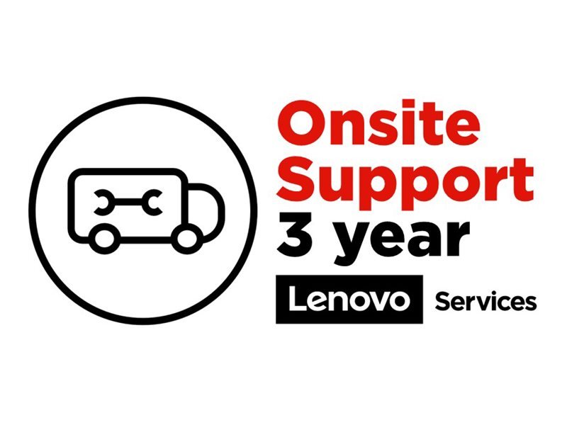 Lenovo Lenovo | Warranty | 3Y Onsite (Upgrade from 1Y Depot) | Next Business Day (NBD) | 3 year(s) | On-site 5WS0A23681