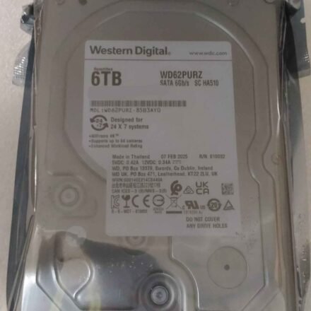 Western Digital SALE OUT. Western Digital Purple WD62PURZ 6TB 3.5" 128MB SATAIII | Western Digital | REFURBISHED WD62PURZSO