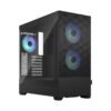 Fractal Design Fractal Design | op Air RGB | Side window | Black TG Clear Tint | ATX, mATX, Mini ITX | Power supply included No | ATX FD-C-POR1A-06