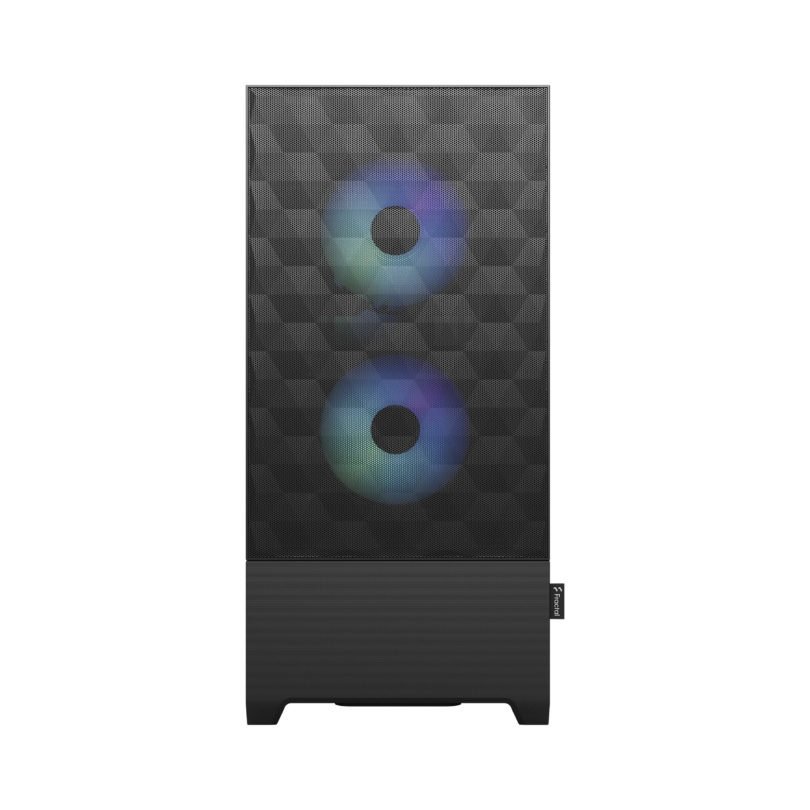 Fractal Design Fractal Design | op Air RGB | Side window | Black TG Clear Tint | ATX, mATX, Mini ITX | Power supply included No | ATX FD-C-POR1A-06
