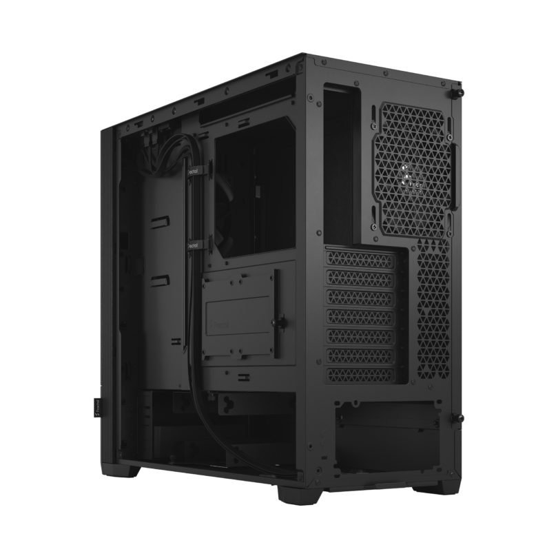 Fractal Design Fractal Design | Pop Silent | Side window | Black Solid | ATX, mATX, Mini ITX | Power supply included No | ATX FD-C-POS1A-01
