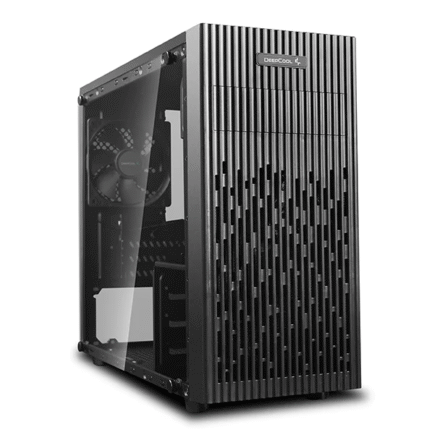 Deepcool Deepcool | MATREXX 30 computer case & PSU 500W | DP-MATX-MATREXX30-DE500-EU | Side window | Black | Mid-Tower | Power supply included Yes | DE500/500W DP-MATX-MATREXX30-DE500-EU