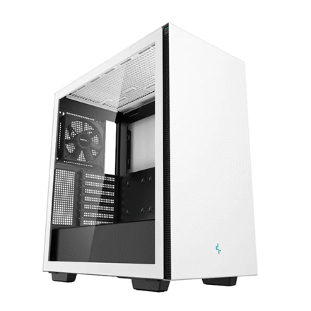 Deepcool Deepcool | MID TOWER CASE | CH510 | Side window | White | Mid-Tower | Power supply included No | ATX PS2 R-CH510-WHNNE1-G-1