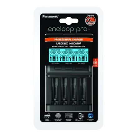 Panasonic Panasonic | Battery Charger | ENELOOP Pro BQ-CC65E | AA/AAA BQ-CC65E