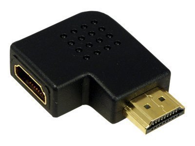 Logilink HDMI Adapter, AM to AF in 90 degree flat angled | Logilink AH0008