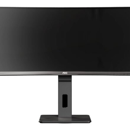 AOC AOC | Curved Monitor | CU34P2C | 34 " | VA | WQHD | 21:9 | 100 Hz | 1 ms | 3440 x 1440 | 300 cd/m² | HDMI ports quantity 1 | Black | Warranty 36 month(s) CU34P2C