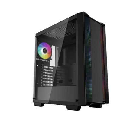 Deepcool Deepcool | CC560 (with 4pcs ARGB Fans) | Side window | Black | Mid-Tower | Power supply included No | ATX PS2 R-CC560-BKTAA4-G-1