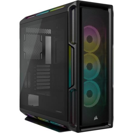 Corsair Corsair | Tempered Glass Smart Case | iCUE 5000T RGB | Side window | Black | Mid-Tower | Power supply included No | ATX CC-9011230-WW