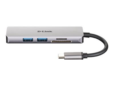 D-Link D-Link | 5-in-1 USB-C™ Hub with HDMI and SD/microSD Card Reader | DUB-M530 | USB Type-C DUB-M530