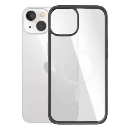 PanzerGlass PanzerGlass | MagSafe Compatible | Back protection | Apple | iPhone 14/13 | Tempered glass | Black | MagSafe compatible; 2 x Military Grade Standard; 100% recycled frame material 0413