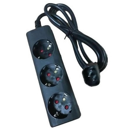 Eaton Eaton Output cable IEC-Schuko 10A C14 - 3x Schuko-Box | 1010081 | Sockets quantity 3 1010081