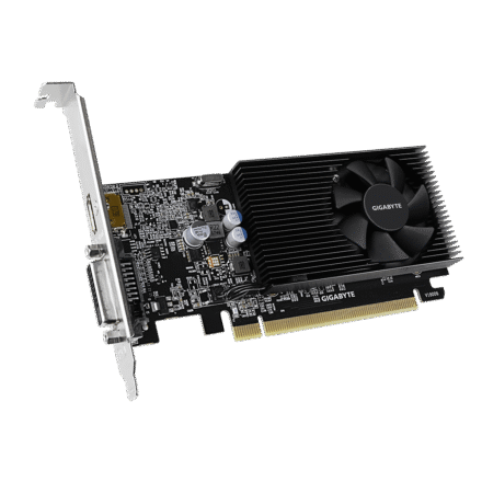 Gigabyte Gigabyte | GV-N1030D4-2GL 1.0 | NVIDIA | 2 GB | GeForce GT 1030 | DDR4 | DVI-D ports quantity 1 | HDMI ports quantity 1 | PCI Express 3.0 | Memory clock speed 2100 MHz | Processor frequency 1417 MHz GV-N1030D4-2GL 1.0