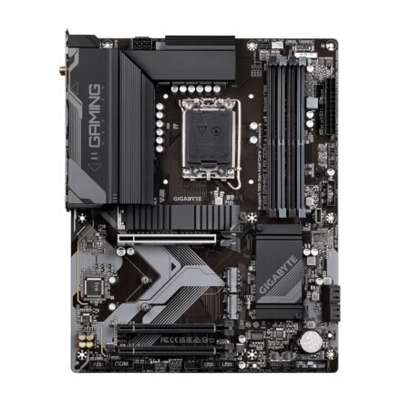 Gigabyte Gigabyte | B760 GAMING X AX DDR4 1.0 M/B | Processor family Intel | Processor socket LGA1700 | DDR4 DIMM | Memory slots 4 | Supported hard disk drive interfaces SATA, M.2 | Number of SATA connectors 4 | Chipset Intel B760 Express | ATX B760 GAMING X AX DDR4
