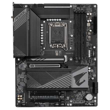 Gigabyte Gigabyte | B760 AORUS ELITE AX 1.0 M/B | Processor family Intel | Processor socket LGA1700 | DDR5 DIMM | Memory slots 4 | Supported hard disk drive interfaces SATA, M.2 | Number of SATA connectors 4 | Chipset Intel B760 Express | ATX B760 AORUS ELITE AX