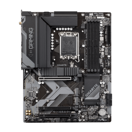 Gigabyte Gigabyte | B760 GAMING X AX 1.1 M/B | Processor family Intel | Processor socket LGA1700 | DDR5 DIMM | Memory slots 4 | Supported hard disk drive interfaces SATA, M.2 | Number of SATA connectors 4 | Chipset Intel B760 Express | ATX B760 GAMING X AX 1.1