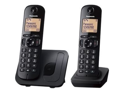 Panasonic Panasonic | Cordless | KX-TGC212FXB | Built-in display | Caller ID | Black | Phonebook capacity 50 entries | Speakerphone KX-TGC212FXB