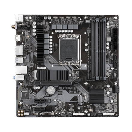 Gigabyte Gigabyte | B760M DS3H AX DDR4 1.0 M/B | Processor family Intel | Processor socket LGA1700 | DDR4 DIMM | Memory slots 4 | Supported hard disk drive interfaces SATA, M.2 | Number of SATA connectors 4 | Chipset Intel B760 Express | Micro ATX B760M DS3H AX DDR4
