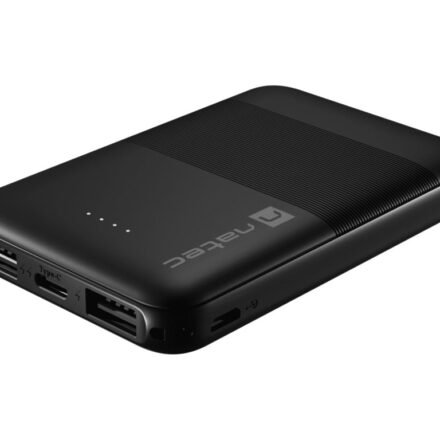 Natec Natec | Power Bank | Trevi Compact | 5000 mAh | 1 x USB-C, 2 x USB A | Black NPB-1940