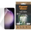 PanzerGlass PanzerGlass | Matrix Screen Protector, Ultra-Wide Fit W. Alignerkit | Screen Protector | Samsung | Galaxy S23+ | Transparent 7319
