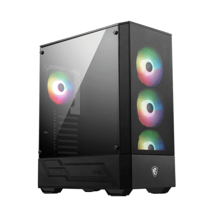 MSI MSI | PC Case | MAG FORGE 112R | Side window | Black | Mid-Tower | Power supply included No | ATX MAG FORGE 112R