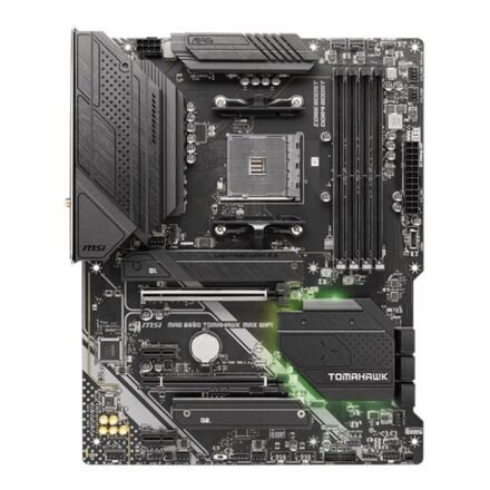 MSI MSI | MAG B550 TOMAHAWK MAX WIFI | Processor family AMD | Processor socket AM4 | DDR4 DIMM | Memory slots 4 | Supported hard disk drive interfaces SATA, M.2 | Number of SATA connectors 6 | Chipset AMD B550 | ATX MAG B550 TOMAHAWK MAX WIFI