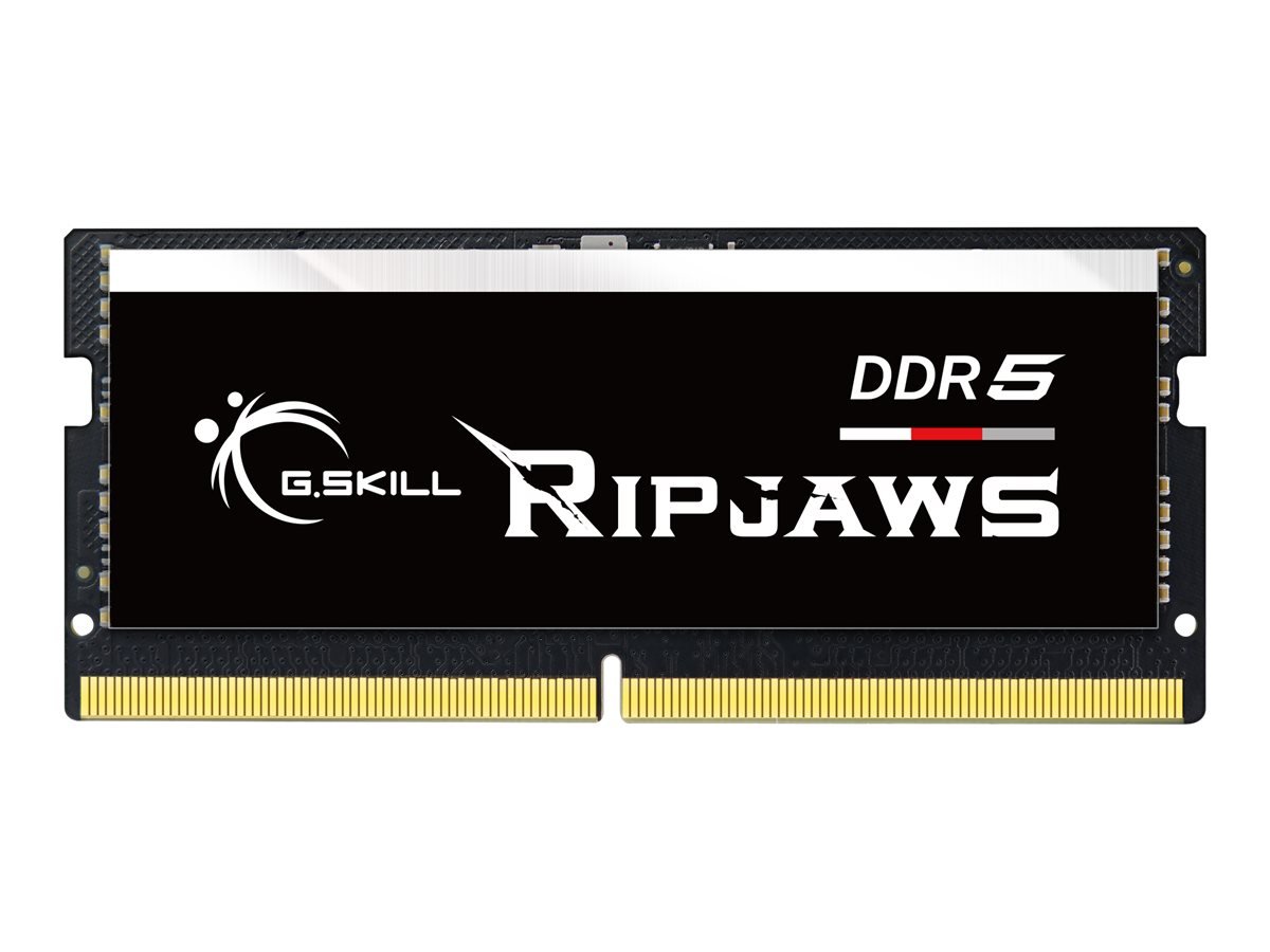 G.Skill G.Skill | Ripjaws | 16 GB | DDR5 | 5200 MHz | Notebook | Registered No | ECC No F5-5200S3838A16GX1-RS