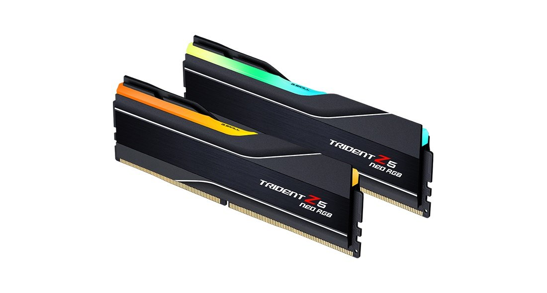 G.Skill G.Skill | Trident Z5 Neo RGB | 64 Kit (32GBx2) GB | DDR5 | 6000 MHz | PC/server | Registered No | ECC No F5-6000J3040G32GX2-TZ5NR