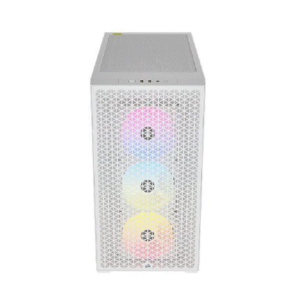 Corsair Corsair | RGB Tempered Glass PC Case | 3000D | Side window | White | Mid-Tower | Power supply included No CC-9011256-WW