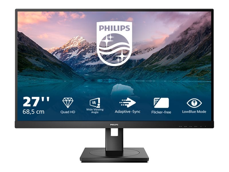 Philips Philips | Business Monitor | 275S9JML/00 | 27 " | VA | QHD | 16:9 | 75 Hz | 4 ms | 2560 x 1440 | 300 cd/m² | HDMI ports quantity 1 275S9JML/00