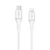 Fixed Fixed | Data And Charging Cable With USB/lightning Connectors and PD support | White FIXD-CL-WH