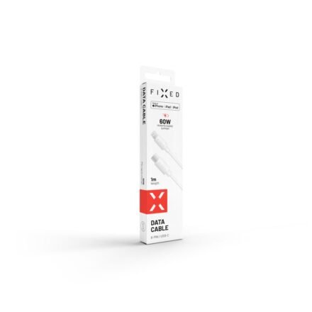 Fixed Fixed | Data And Charging Cable With USB/lightning Connectors and PD support | White FIXD-CL-WH