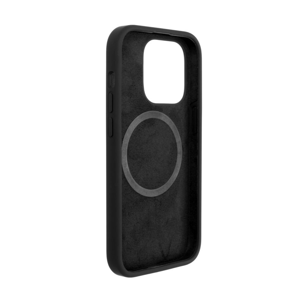 Fixed Fixed | MagFlow with MagSafe support | Back cover | Apple | iPhone 14 Pro | Liquid silicon | Black FIXFLM-930-BK